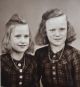 Anne and Helga Frandsen - daughters of Mads and Laura
