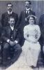 El matrimonio Moguel Santaella, Atras Roberto Santaella De La Rosa